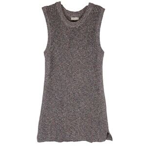 Ella Moss Multicolored Knit Sleeveless Tunic Top‎ Women's Size M